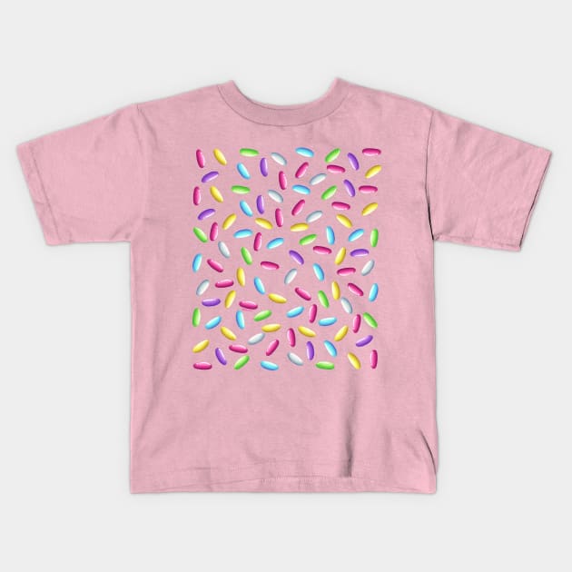 Sprinkles! Kids T-Shirt by Jan Grackle